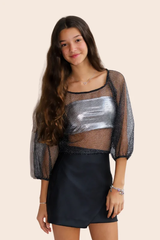 BLUSA DE REDE