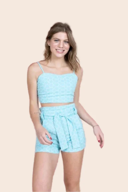 SHORT BORDADO