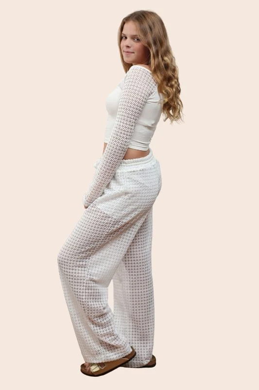 BLUSA DE MANGA RENDA