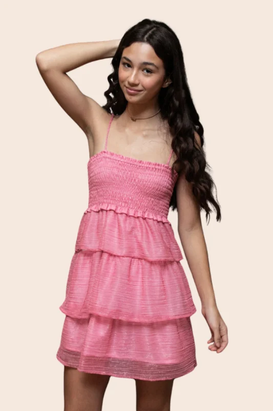 VESTIDO BABADO FIOS